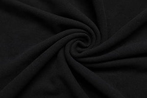 Maternity Sweater Dress for Fall Winter Long Sleeve Warm Dress for Work Casual (Small, V-Neck Black)
