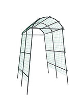 Load image into Gallery viewer, Gardener’s Supply Company Extra Tall Garden Arch Arbor 80in Titan Squash Tunnel | Lightweight Metal Garden Arch Trellis Plant Stand for Climbing Vines | Outdoor Lawn Tower &amp; Garden Support Structure
