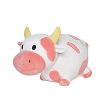 Load image into Gallery viewer, Avocatt Pink Cow Plush Toy - 10 Inches Plushie Stuffed Animal - Hug and Cuddle with Squishy Soft Fabric and Stuffing - Cute Cow Gift for Boys and Girls
