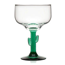Load image into Gallery viewer, Libbey Cactus Margarita Glasses, Set of 4
