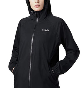 Columbia Women's Tamiami Hurricane Jacket, Black ,Large, Standard