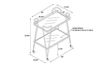 Load image into Gallery viewer, Linon Gina Mid-Century Bar Cart, Gold
