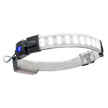 Load image into Gallery viewer, KAWACH K-1110 LED Motion Sensor Headlamp, Hands Free Ultra-Low Profile, 300 High Lumen LED Output, 220° Area Illumination, Multiple Light Modes, Great for Running, Cycling, Hiking, AAA Battery Powered
