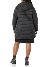 Load image into Gallery viewer, Amazon Essentials Women&#39;s Lightweight Water-Resistant Hooded Puffer Coat (Available in Plus Size), Black, Large
