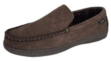 Load image into Gallery viewer, Clarks Men's Freddie Suede Moccasin House Shoe Indoor &amp; Outdoor Slip Resistant Flexible Outsole Slipper (11 M US, Medium Brown)

