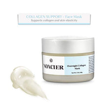 Load image into Gallery viewer, Overnight Hydrolyzed Collagen Facial Mask – Anti Aging, Hydrating Face Cream or Moisturizer Helps Plump, Smooth, &amp; Brighten Skin – Infused with Squalane Oil, Peptides, &amp; Glycerin, 2 Fl. Oz.
