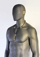 Load image into Gallery viewer, Beaded Necklace for Men June Birthstone Jewelry Natural Stone Moonstone Black Lava Hematite Tigers Eye
