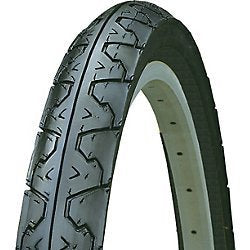 Kenda Big City Slick Wire Bead Bicycle Tire, Blackwall, 26 x 1.95