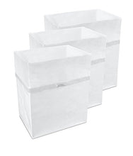 Load image into Gallery viewer, Clean Cubes 13 Gallon Disposable Sanitary Trash Cans &amp; Recycling Bins, 3 Pack (White)
