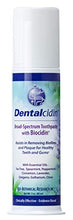 Load image into Gallery viewer, Dentalcidin Toothpaste with Biocidin - Assists in Removing Biofilms &amp; Plaque to Help Maintain Healthy Teeth &amp; Gums - Fluoride-Free with Tea Tree Oil - Suitable for Kids &amp; Adults (3 oz)
