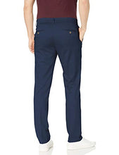 Load image into Gallery viewer, Haggar Men's Premium No Iron Khaki Slim Fit Flat Front Casual Pant, Dark Navy, 32Wx32L
