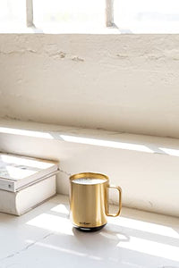 Ember Temperature Control Smart Mug 2, 10 oz, Gold, 1.5-hr Battery Life - App Controlled Heated Coffee Mug