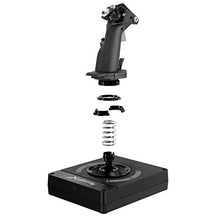 Load image into Gallery viewer, Logitech G X56 H.O.T.A.S Throttle and Joystick Flight Simulator Game Controller, 4 Spring Options, +189 Programmable Controls, RGB Lighting, 2x USB, PC - Black
