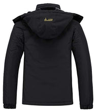 Load image into Gallery viewer, MOERDENG Men's Waterproof Ski Jacket Warm Winter Snow Coat Mountain Windbreaker Hooded Raincoat
