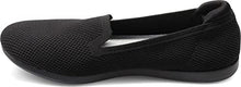 Load image into Gallery viewer, Clarks womens Carly Dream Loafer, Black Solid Knit, 11 US
