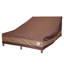 Load image into Gallery viewer, Duck Covers Ultimate Waterproof 82 Inch Double Wide Patio Chaise Lounge Chair Cover
