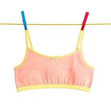 Load image into Gallery viewer, Alyce Intimates Girls Cotton Cropped Cami Training Bra, Pack of 12
