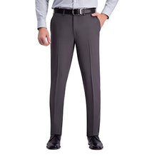 Load image into Gallery viewer, Haggar Men's Premium Comfort Stretch Slim Fit Dress Pant, dark grey, 36Wx32L
