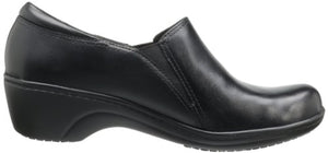 Clarks Women's Grasp Chime Slip-On Loafer, Black, 9.5 M US