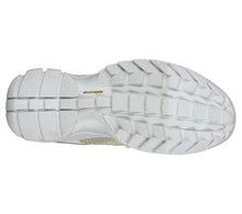 Load image into Gallery viewer, Concept 3 by Skechers Women's Beyond Fresh Lace-up Fashion Sneaker, White/Gold, 8 Medium US
