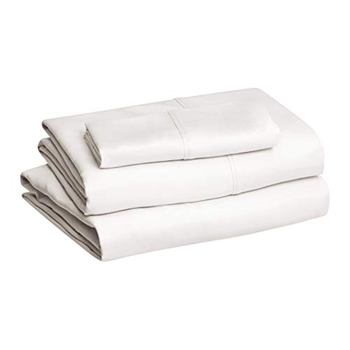 AmazonBasics Lightweight Super Soft Easy Care Microfiber Sheet Set with 16