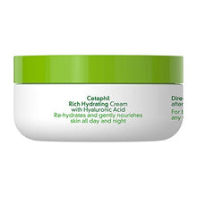 Load image into Gallery viewer, CETAPHIL Rich Hydrating Cream for Face | With Hyaluronic Acid | 1.7 oz | Moisturizing Cream for Dry to Normal Skin| Immediate and Lasting Hydration | Fragrance Free| Dermatologist Recommended Brand
