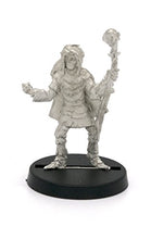 Load image into Gallery viewer, Stonehaven Elf Wizard Miniature Figure (for 28mm Scale Table Top War Games) - Made in USA

