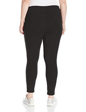 Load image into Gallery viewer, JUST MY SIZE womens Long Legging? ?????????????tamaño Grande.???? ???????? ????legging Longalange Leggings Pants, Black, 1X US
