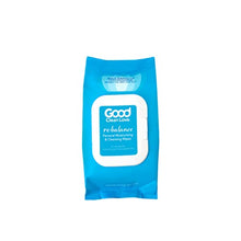 Load image into Gallery viewer, Good Clean Love Rebalance Personal Moisturizing &amp; Cleansing Wipes, Naturally Reduces Odor &amp; Supports Vaginal Health, pH-Balanced Feminine Hygiene Product, 30 Wipes
