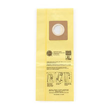 Load image into Gallery viewer, Hoover Commercial Cu2 Allergen Commercial Disposable Vacuum Bag, Yellow, 10
