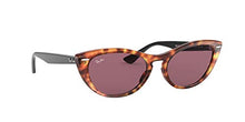 Load image into Gallery viewer, Ray-Ban Women&#39;s RB4314N Nina Sunglasses, Havana Red/Photochromic Violet, 54 mm
