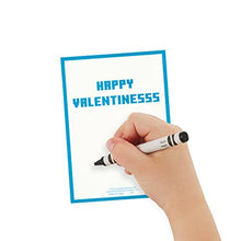 Load image into Gallery viewer, Hallmark Kids Minecraft Valentines Day Cards and Stickers Assortment (24 Cards with Envelopes)

