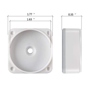Baby Gate Wall Protector Cups, Prevent Damage from Wall Surface&Secure Pressure Gate,Suitable for Baby Safety Gate,Dog gate, Pressure Mounted Gate (4 Pack)