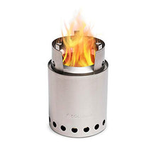 Load image into Gallery viewer, Solo Stove Titan Camping Stove Portable Stove for Backpacking and Outdoor Cooking Great Stainless Steel Camping Backpacking Stove Compact Wood Stove Design-No Batteries or Liquid Fuel Canisters Needed
