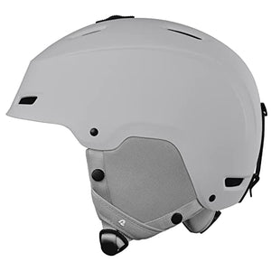 Retrospec Zephyr Ski & Snowboard Helmet for Adults - Adjustable with 9 Vents - ABS Shell & EPS Foam - Matte Slate - Large 59-62cm