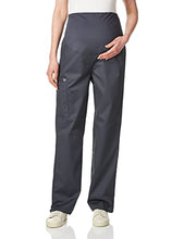 Load image into Gallery viewer, WonderWink Women's Wonderwork Maternity Pant, Pewter, Small
