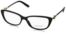 Load image into Gallery viewer, Versace Eyeglasses VE3206 VE/3206 GB1 Black/Gold Full Rim Optical Frame 54mm
