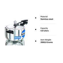 Load image into Gallery viewer, Hawkins B45 Pressure Cooker, 4 Litre, Silver
