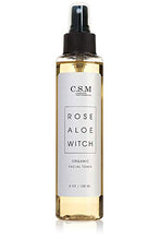 Load image into Gallery viewer, CSM Organic Alcohol-Free Witch Hazel Face Toner with Rose Water, Aloe Vera - Minimizes Pores, Soothes Skin for a Fresh, Clear Complexion - Easy Mist Spray - RAW Facial Toner - Made in The USA
