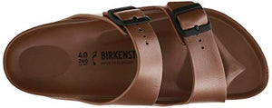 Birkenstock EVA Arizona Birkoflor - Lightweight Classic Buckled Two Strap - Flip Flop Sandal 9 Copper