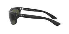 Load image into Gallery viewer, Ray-Ban Men&#39;s RB4089 Balorama Rectangular Sunglasses, Black/Green, 62 mm
