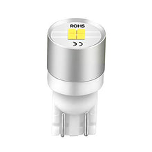 Load image into Gallery viewer, Alla Lighting Newest 194 LED Bulbs Extremely Super Bright T10 168 W5W 2825 175 158 CANBUS Replacement 12V 1616 SMD Car License Plate Light Interior Map Dome Door Lights, 6000K Xenon White
