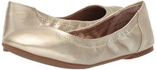 Load image into Gallery viewer, Amazon Essentials Women's Belice Ballet Flat, Gold, 6.5 B US
