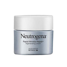 Load image into Gallery viewer, Neutrogena Rapid Wrinkle Repair Retinol Regenerating Anti-Aging Face Cream &amp; Hyaluronic Acid; Anti-Wrinkle Retinol Moisturizer &amp; Neck Cream, with Hyaluronic Acid &amp; Retinol, 1.7 oz
