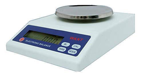 CGOLDENWALL 0.01g Lab Analytical Scale High Precision Balance Lab Digital Electronic Scale Jewelry Scale Kitchen Weighing Electronic Scale Calibrated with Stable & Reliable Performance (1000g, 0.01g)