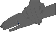 Load image into Gallery viewer, 14k White Gold AAA Tanzanite And Diamond 3-stone Engagement Ring (1/5cttw, H-I Color, SI2 Clarity), Size 7
