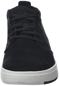 Timberland New Men's Davis Square Chukka Boot Black Nubuck/Fabric 8.5
