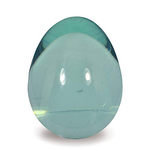 Blue Obsidian Crystal Egg