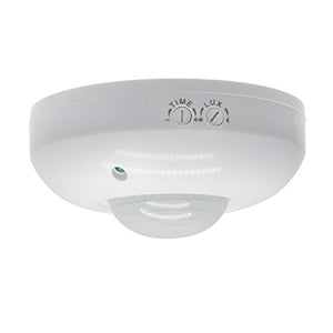 Sensky 360 Degree Ceiling Mount Occupancy Sensor, 110-240V PIR Motion Sensor Switch, High Sensitive Movement Detector Light Switch, Neutral Required(Max Detection Distance: 6 m)