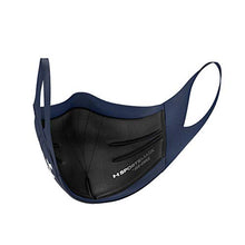 Load image into Gallery viewer, Under Armour Adult Sports Mask , Midnight Navy (410)/Silver Chrome, Small/Medium
